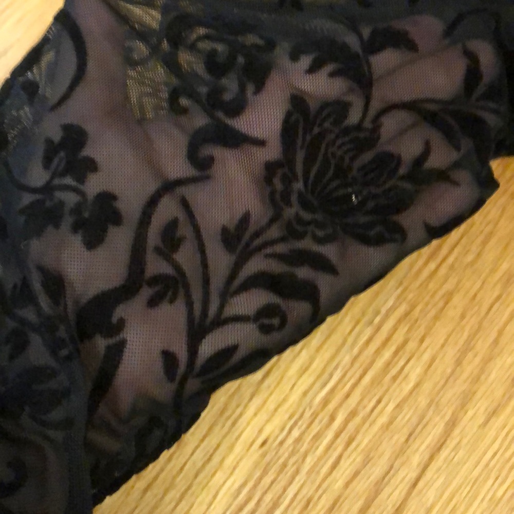 Bundle 3 black pants - 2 velvet and 1 jegging